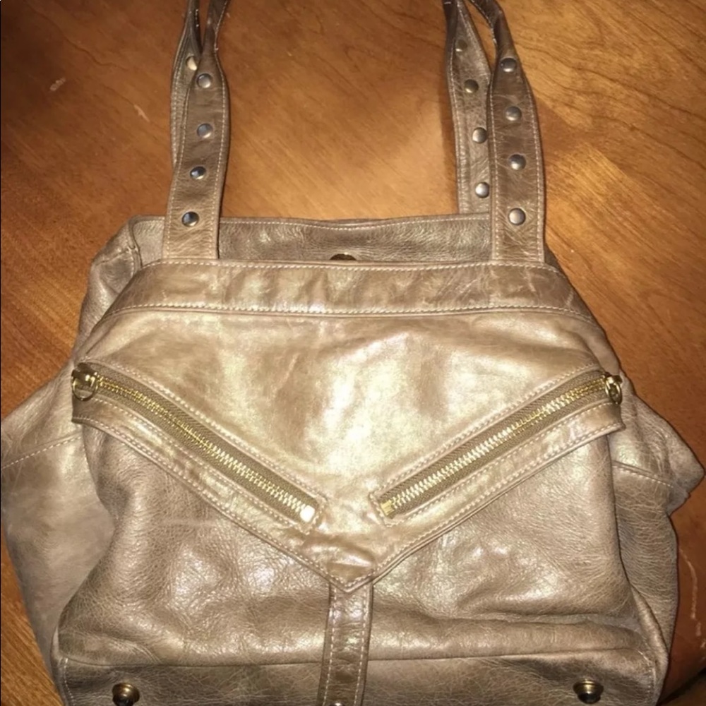 Distressed style Botkier Trigger Clyde moto Bag